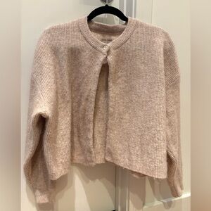 Daily Drills Single Button Long Sleeve Cardigan
